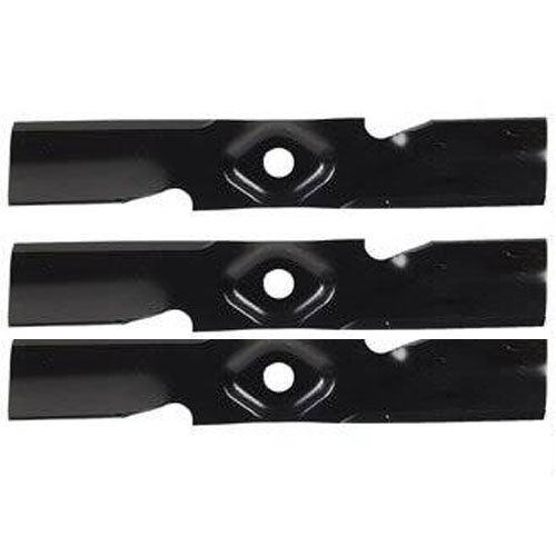 (3 Pack) Aftermarket Premium Replacement XHT Lawn Mower Notched Deck Blade fits Toro 107319403 | 16-1/2″ x 2-1/2″ / 5/8″ Hole