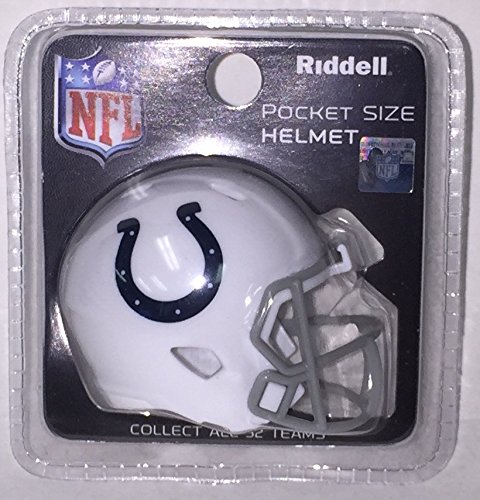 Indianapolis Colts Riddell Speed Pocket Pro Football Helmet – New in package