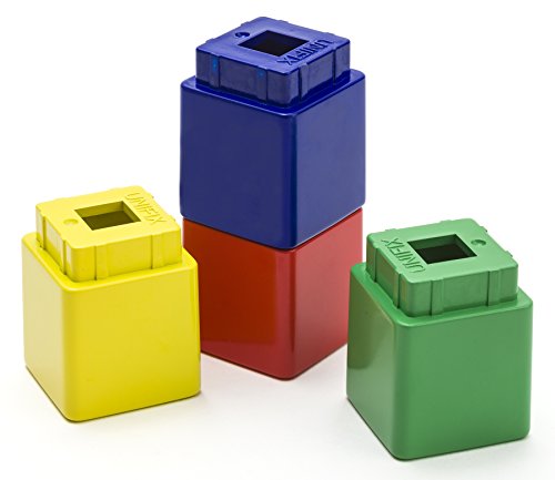 Didax – DD211255 Jumbo Unifix Cubes, (Set of 20), Multicolor