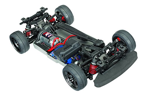 Traxxas 83024-4 Automobile Electric AWD Remote Control 4-Tec 2.0 Race Car Chassis with TQ 2.4GHz radio, Size 1/10