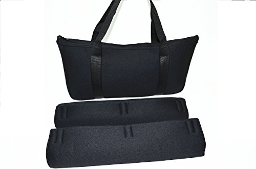 C&H Solutions Black Mah Jongg Soft Bag Empty Bag , Mah jongg Carry Bag