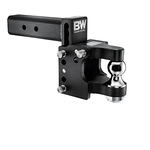 B&W Trailer Hitches Pintle Tow & Stow – Fits 2.5″ Receiver, 2″ Ball, 8.5″ Drop – TS20055