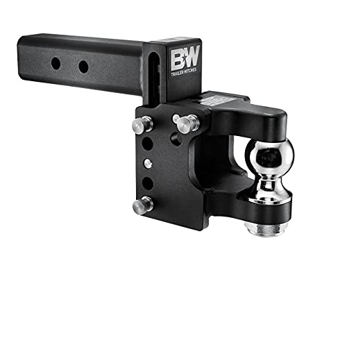 B&W Trailer Hitches Pintle Tow & Stow – Fits 2.5″ Receiver, 2-5/16″ Ball, 8.5″ Drop – TS20056