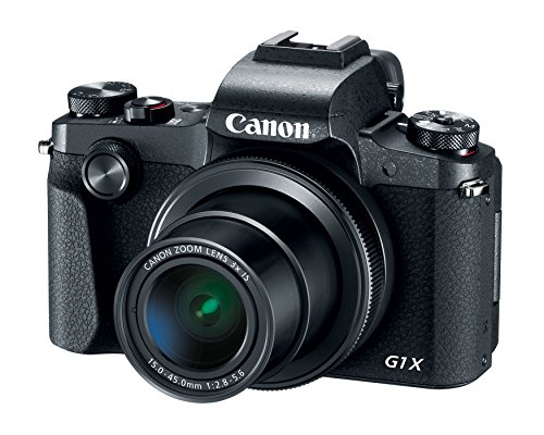 Canon PowerShot G1 X Mark III Digital Camera – Wi-Fi Enabled, Black (2208C001)