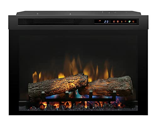Dimplex 26 Inch Built-in Electric Fireplace – Multi-Fire XHD Firebox with Logs and Realistic Multi-Color Flames | Model: XHD26L | The Storepaperoomates Retail Market - Fast Affordable Shopping