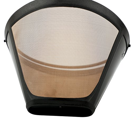 Delidge Reusable Coffee Filter No.4 Cone Coffee Filters Replacement Ninja Coffee Filters for Coffee Bar Makers, BPA Free (1 Pack) | The Storepaperoomates Retail Market - Fast Affordable Shopping