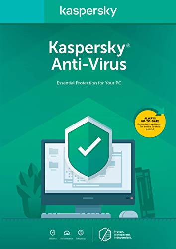 Kaspersky Anti-Virus 2018 | 1 Device | 1 Year [PC Key Code]