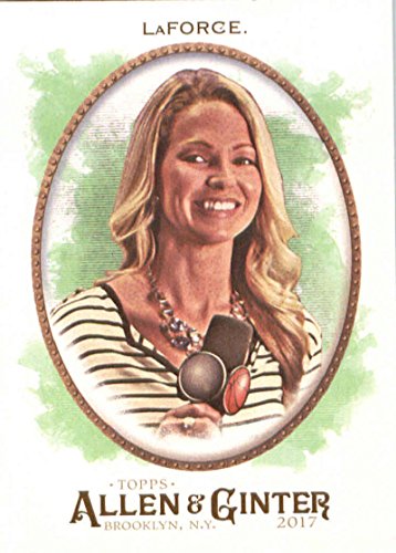 2017 Allen and Ginter #67 Allie Laforce Model amp; Sports Reporter Baseball Card