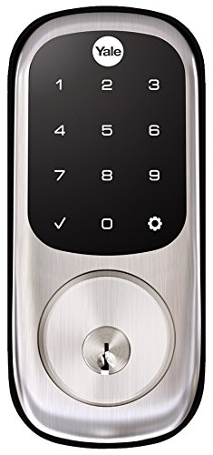 Yale Assure Lock with Zigbee – Smart Touchscreen Keypad Deadbolt – Works with Xfinity Home, Amazon Echo Show, Amazon Echo Plus and More – Satin Nickel