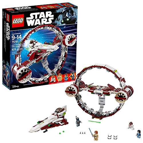 LEGO 6175769 Star Wars Jedi Starfighter with Hyperdrive 75191 Building Kit (825 Pieces)