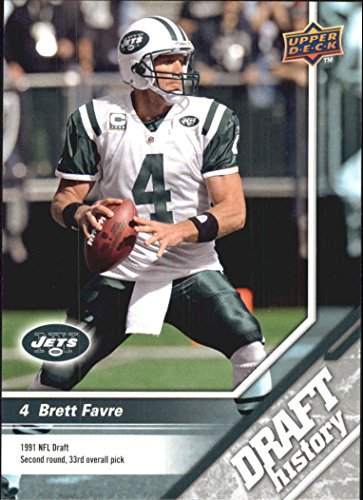 2009 Upper Deck Draft Edition #152 Brett Favre – Football Card