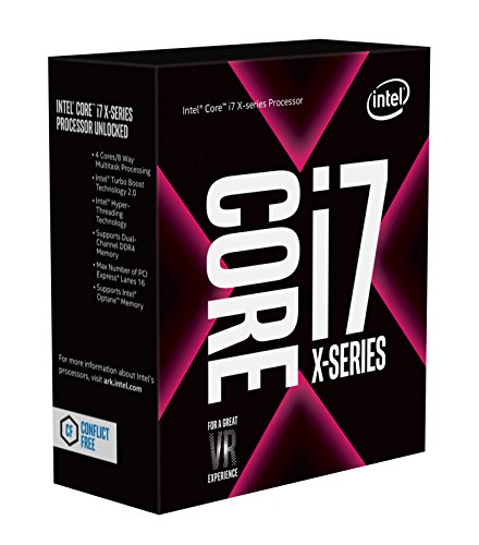Intel Core i7-7740X X-Series Processor 4 Cores up to 4.50GHz Turbo Unlocked FCLGA2066 X299 Series 112W