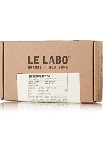 Le Labo Discovery Set Santal 33, Rose 31, Bergamote 22, Neroli 36 & The Noir 29 Sampler – .05 oz. Each