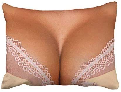 Taysta Decorative Throw Pillow Cases Covers Boob Big Boobs 20×26 Decor Pillow Cove Case Pillowcase Two Sided
