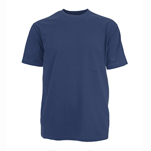 Men’s UPF 30+ Dri-Balance Short Sleeve Pocket T-Shirt, Clothing for Bug and Tick Protection (as1, Alpha, 3X_l, Regular, Regular, Navy)