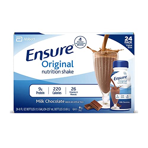 Ensure Original Therapeutic Milk Chocolate, 8 Ounce Recloseable Carton, Abbott 64937 – Case Of 24