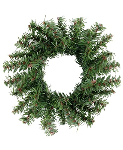 Northlight Mini Pine Artificial Christmas Wreath – 5-Inch, Unlit