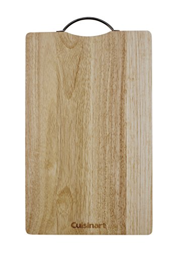 Cuisinart Rubberwood 15.5″, 10″ Cutting Board, One Size, Brown
