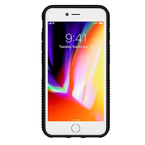 Speck Products Presidio Grip Case for iPhone 8 Plus (Also fits 7 Plus and 6S Plus/6 Plus), Black/Black | The Storepaperoomates Retail Market - Fast Affordable Shopping
