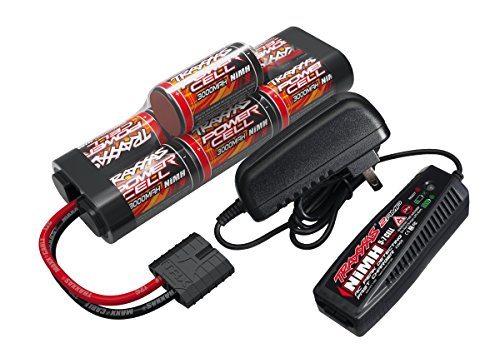 Traxxas Battery/Charger Completer Hump Pack with 2-amp Fast Charger and 8.4V NiMH Battery