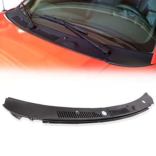PIT66 2Pcs Windshield Wiper Cowl Vent Grille Grills Panel Hood Compatible with 99-04 Ford Mustang GT SVT | The Storepaperoomates Retail Market - Fast Affordable Shopping