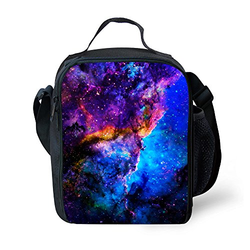 CAIWEI Galaxy Lunch Bag Insulated Lunch Box Cooler Bag (Starry sky 1) | The Storepaperoomates Retail Market - Fast Affordable Shopping