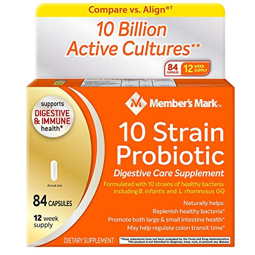 Member’s Mark 10 Strain Probiotic (84 ct.)