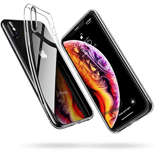 ESR Slim Clear Soft TPU Case for iPhone Xs/iPhone X, Soft Flexible Cover Compatible for 5.8 inch(2017 & 2018 Release)(Jelly Clear)