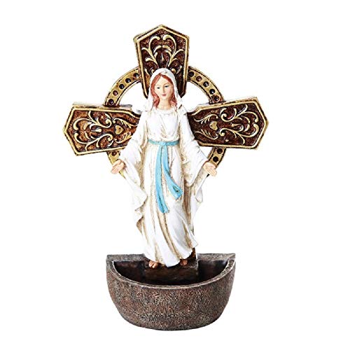 DIVINITY COLLECTION Our Lady of Grace Holy Font Figurine
