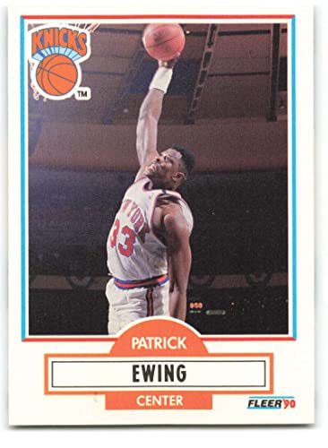1990-91 Fleer #125 Patrick Ewing NM-MT New York Knicks Licensed NBA Basketball Trading Card