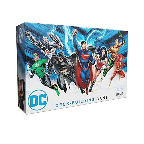 DC Deck-Building Game – Play as Members of DC’s Justice League – Unique Abilities for Each Super Hero – Standalone, Compatible with Full DC Deck-Building Game Series
