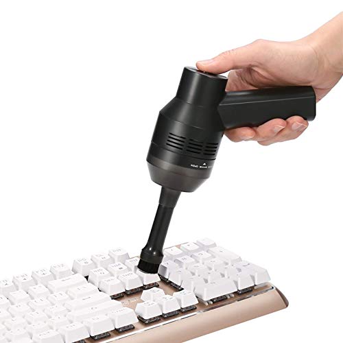 MECO Keyboard Cleaner with Cleaning Gel, Rechargeable Mini Vacuum Cordless Vacuum Desk Vacuum Cleaner for Laptop Piano Computer Car