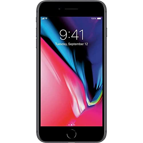 Apple iPhone 8 Plus, 256GB, Space Gray – For AT&T / T-Mobile (Renewed)