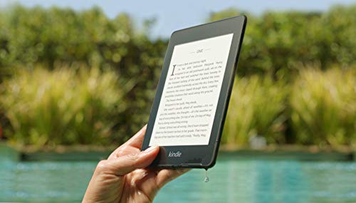 Certified Refurbished Kindle Paperwhite – (previous generation – 2018 release) Waterproof with 2x the Storage, 32 GB, Wi-Fi + Free Cellular Connectivity