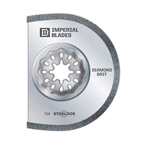 Starlock™ 3″ Diamond Grit Segment Oscillating Multi-Tool Blade, 1PC (Fits: Bosch and Fein. Also fits non-Starlock multi-tools: Milwaukee, Ridgid, Makita, Rockwell and more), One Size