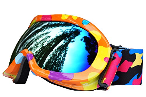 BeBeFun Ski Goggles Glasses for Toddler and Kids with Double Lens Anti-fog for Girl Pink and Boy Age 3-9 fit Over Glasses and Helmet (Bubble) | The Storepaperoomates Retail Market - Fast Affordable Shopping