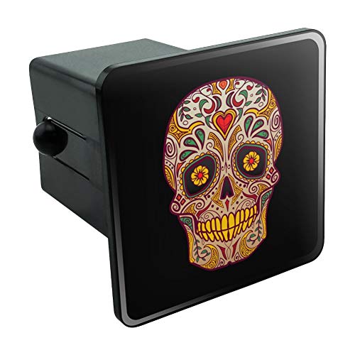 GRAPHICS & MORE Skull Day of The Dead Southwestern Tow Trailer Hitch Cover Plug Insert 2″