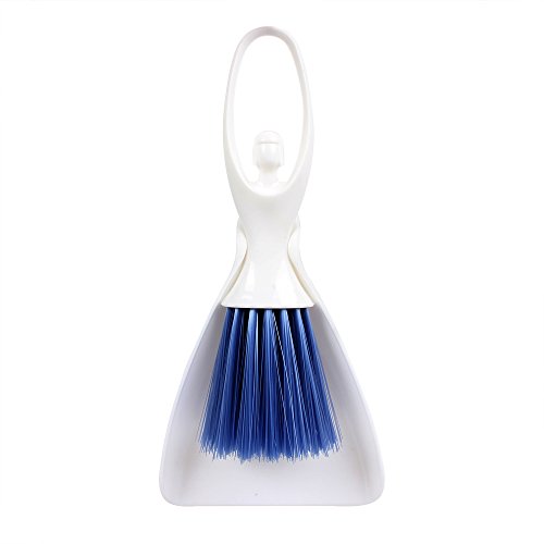 Jscarlife Mini Dustpan and Brush Deep Detail Cleaning Set, Deep Gap Cleaning Tool, Sweeping Up and Tidying Your Home, Desk, Countertop, Key Board, Cat, Dog and Other Pets, Dustpan
