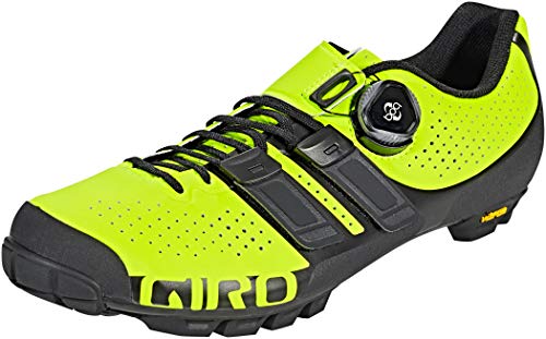 Giro Code Techlace Mens Mountain Cycling Shoe − 43, Lime/Black (2020)