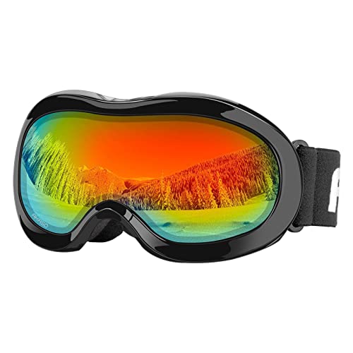 AKASO Kids Ski Goggles, Snowboard Goggles Snow Goggles for Youth, Kids & Teenagers…