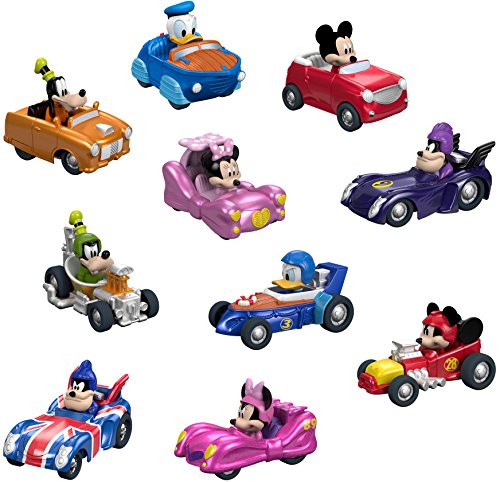 Fisher-Price Disney Mickey & the Roadster Racers, Hot Rod 10-Pack [Amazon Exclusive]