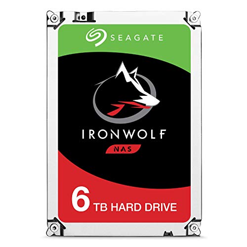 Seagate ST6000VN0033 Iron Wolf Multimedia Server Storage 6TB Internal Hard Drive 3.5″ – SATA