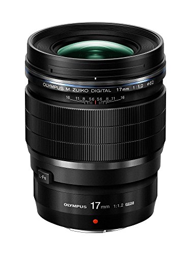 OM SYSTEM OLYMPUS M.Zuiko Digital ED 17mm F1.2 PRO For Micro Four Thirds System Camera, Ultra Bright F1.2 lens, Weather Sealed Design, MF Clutch, L-Fn Button