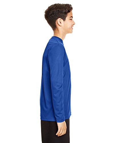 Team 365 Youth Zone Performance Long-Sleeve T-Shirt M SPORT ROYAL | The Storepaperoomates Retail Market - Fast Affordable Shopping