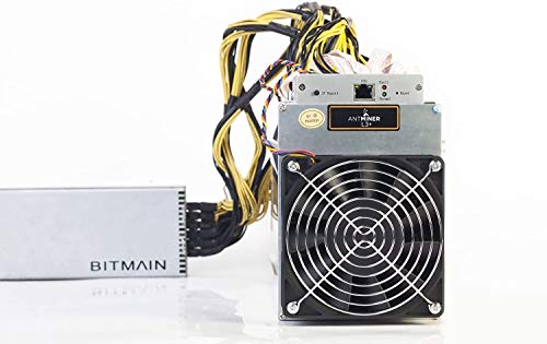 AntMiner L3+ ~504MH/s @ 1.6W/MH ASIC Litecoin Miner With Power Supply Included Ready To Ship Now