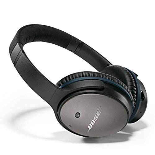 Bose QuietComfort 25 Acoustic Noise Cancelling Headphones for Apple devices – Black, Wired