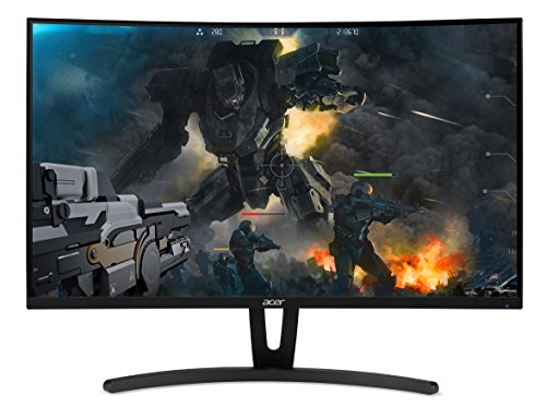 Acer Gaming Monitor 27” Curved ED273 Abidpx 1920 x 1080 144Hz Refresh Rate G-SYNC Compatible (Display Port, HDMI & DVI Ports) Black