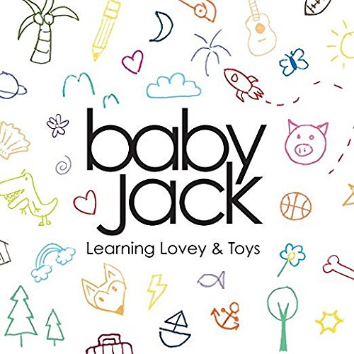 Baby Jack & Co 8×8” Unicorn Lovey Tag Toys for Babies – Baby Crinkle Toys – Crinkle Toys for Baby – Soft & Safe – Learn Shapes & Colors – Ideal Baby Toy – BPA Free w/ Stroller Clip | The Storepaperoomates Retail Market - Fast Affordable Shopping