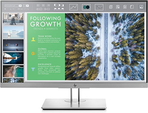 HP EliteDisplay E243 | 24″ Monitor | HD IPS Screen | Silver | 1FH47A8