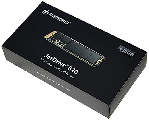 Transcend 480GB JetDrive 820 PCIe Gen3 x2 Solid State Drive (TS480GJDM820)